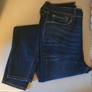 Levi's Denizen Ultra High-Rise Ankle Jegging - Dark Blue